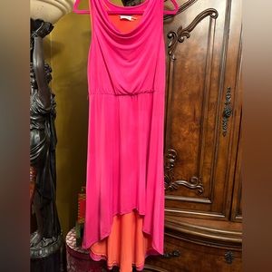 NWOT Calvin Klein High Low Dress